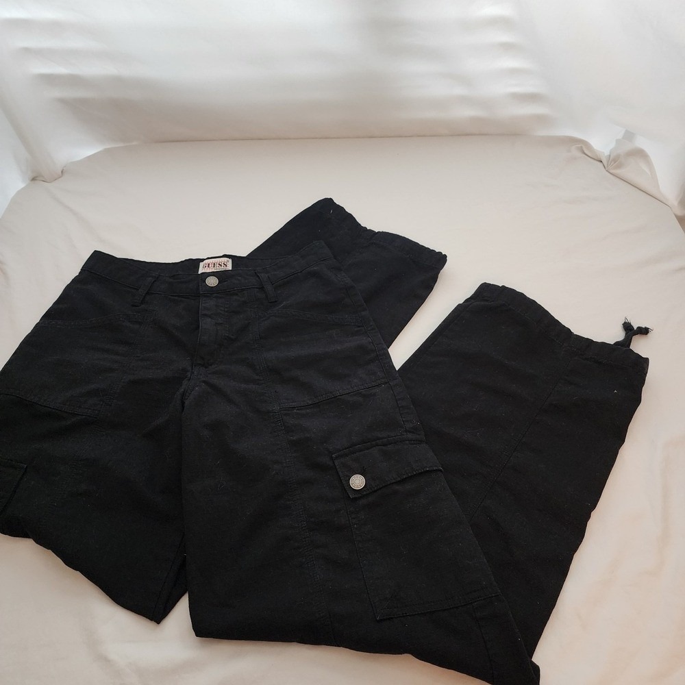 GUESS Utility Cargo Pants Women's ‎ Size 25 Outdoor Hiking Walking Casual